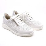 Sneaker wit leder 60003 Solidus